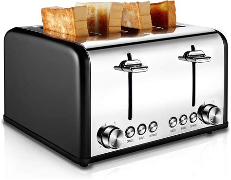 4 slice toaster amazon|4 slice wide slot toaster.